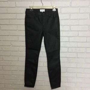 Kendall‎ & Kylie Women’s Black Liquid Jeans